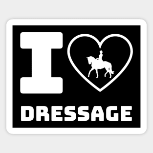 I Love Dressage Magnet